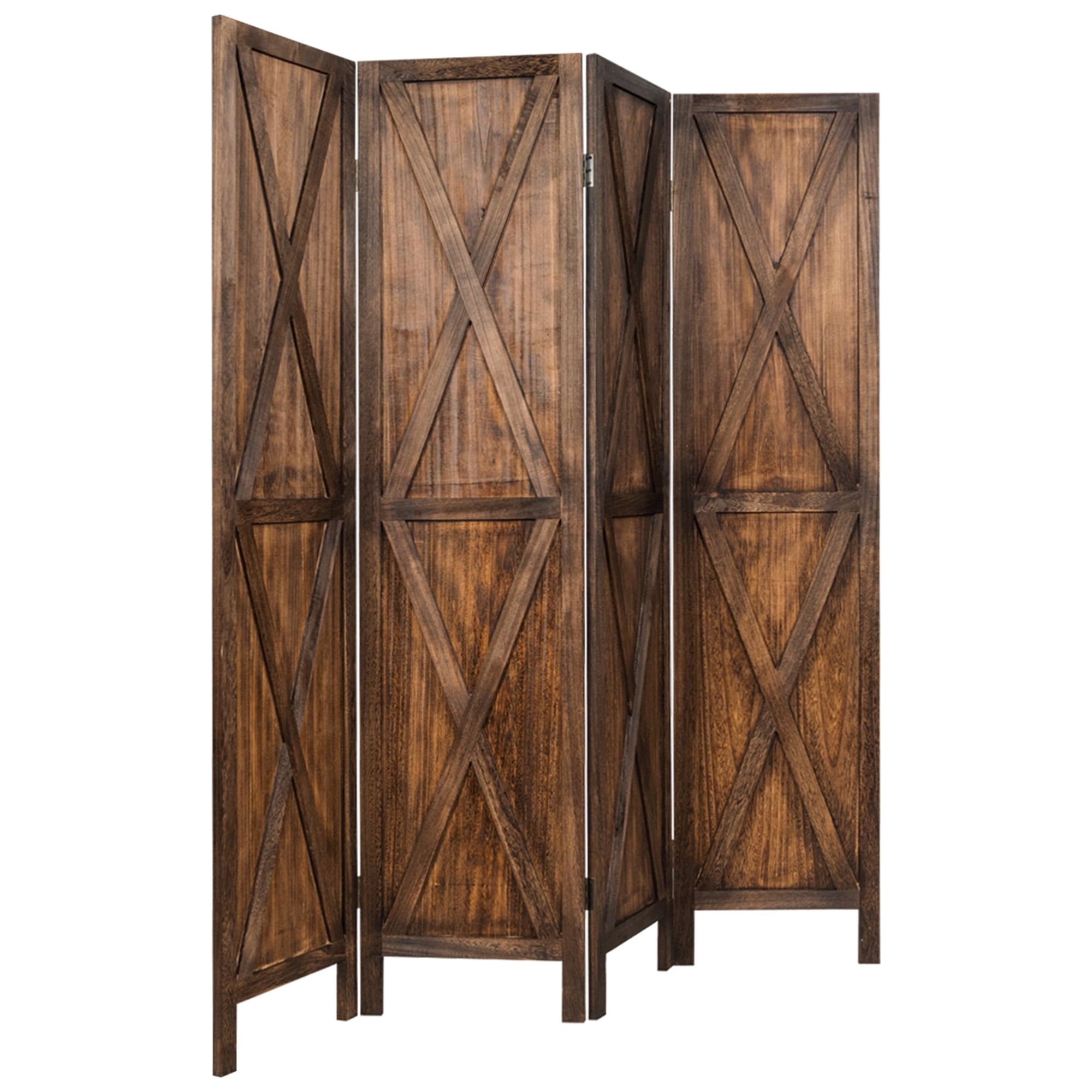 Details about   RHF 4 6 8 Panels Folding Room Divider Privacy Screens 5.6 Ft Wood Paravent Brown