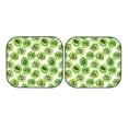 thumbnail image 7 of Balery 2 Piece Green Kiwi Car Windshield Sun Shade|Foldable Front Windshield Shade for Car Front Window for Most Sedans SUV Truck-Medium, 7 of 7
