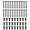 thumbnail image 1 of SHISUYAN Black Carbon Steel Computer Fan Screws with Zinc Plating for DIY and Replacement 1 Set, 1 of 9