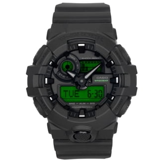 Casio G-Shock Analog Digital Black Resin Black Dial Quartz GA-2300