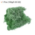 thumbnail image 2 of Unique Bargains 3.5 OZ Moss Preserved Moss Artificial Moss for Craft Floral Project Table Decor Emerald Green, 2 of 7