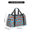 thumbnail image 3 of Fotbe Cartoon Watermelon Bolsa de Viaje con Estampado, Bolsa de Fin de Semana para Mujer con Compartimento para Zapatos, Bolsa de Gimnasio con Bolsillo Húmedo, 3 of 7