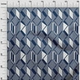 thumbnail image 2 of oneOone Cotton Poplin Fabric Parallelogram & Triangle Geometric Fabric Prints By Yard 42 Inch Wide, 2 of 4