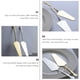 thumbnail image 4 of FELTECHELECTR 1 pala de acero inoxidable para pizza, queso, pastel, raspador, cortador de pastel y pala para carne., 4 of 6