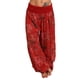 thumbnail image 2 of Pantalones de yoga holgados con estampado floral para mujer, de talla grande, estilo indio, de cintura alta y piernas anchas., 2 of 5