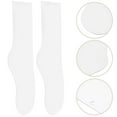 thumbnail image 6 of 4-Pack Clear Acrylic Sock Board Storage Hangers for Hanging Display, Stocking Prop Tool, White Organizer, 6 of 6