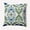 Blue, variant on Simply Daisy 16" x 16" French, Country Blue Polyester Throw Pillow
