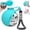 D, variant on 2026 New Portable Dog Water Bottle, 10Oz Leak-Proof Stainless Steel Water Bottle with Silicone Bowl, Compact Travel Water Dispenser for Puppy Walking & Outdoor Travel