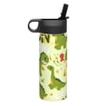 thumbnail image 2 of 18 Oz Insulated Sports Bottle, Outdoor Sports Gym Handheld Portable Casual Stainless Steel Water Bottle, Straw With Lid Cute Cartoon Pattern With Dinosaurs, 2 of 7