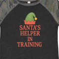 thumbnail image 4 of Inktastic Santa's Helper in Training Christmas Elf Hat Boys or Girls Toddler T-Shirt, 4 of 5