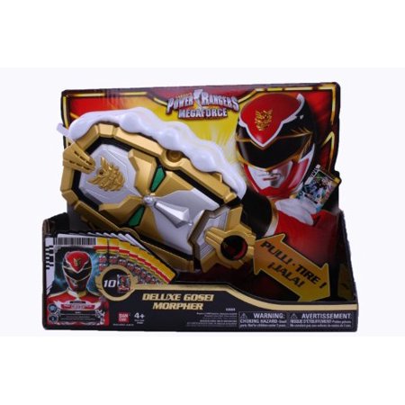 Megaforce Deluxe Gosei Morpher w/ Lights & Sound and 10 Collectible