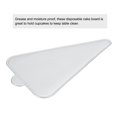 thumbnail image 4 of Uxcell 100 Pcs Mini Planches à Gâteau, Planches à Gâteau Mousse Base de Gâteau Triangle (Ton Argent), 4 of 5