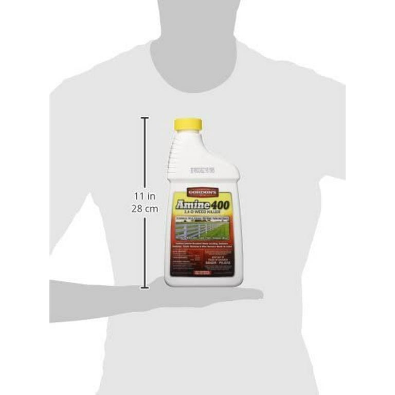GORDON'S Concentrated Amine 400 2,4-D Weed Killer, Grass Mix, 1 Quart -  8141082 - Walmart.com