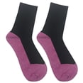 thumbnail image 3 of Ropa de Deporte Calcetines de fibras aluminizadas Aislamiento de fibra de calor debajo de los calcetines deportivos de esquí (rosa) Ehuebsd Para Estrenar, 3 of 3