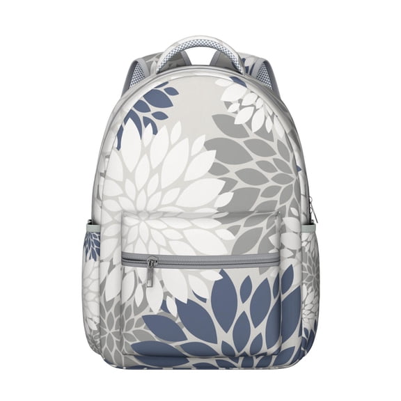 "Chic Tribal Laptop Backpack - 17” Spacious Boho Daypack, Durable Oxford Material, Ideal for Students, Professionals & Travel Enthusiasts"