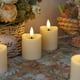 thumbnail image 2 of Velas LED, Velas Parpadeantes Sin Llama, Velas Recargables, Velas de Real con Control Remoto, Color Lechoso, 2 of 5