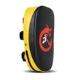 thumbnail image 1 of Boxing Pad Leather Exercise Arm Curved Padded Kickboxing Pads Training Coaching Sparring Portable Kick Boxing Pad, 1 of 6
