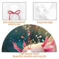 thumbnail image 4 of Sikiie Whimsical Axolotl Fantasy 30-48 inches {designName} Print Christmas Tree Skirt Snowman Xmas Tree Skirt with Edge Christmas Decorations for Holiday Party-48", 4 of 7