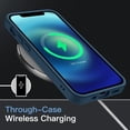 thumbnail image 4 of JETech Matte Case for iPhone 12 Mini 5.4-Inch, Shockproof Military Grade Drop Protection, Frosted Translucent Back Phone Cover, Anti-Fingerprint (Blue), 4 of 6