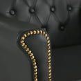 thumbnail image 5 of BarberPub Shampoo Chair with Ceramic Bowl Backwash Sink Salon Wash Station(Black), 5 of 10