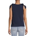 thumbnail image 2 of Time and Tru Women's Tie Strap Tank, 2 of 5