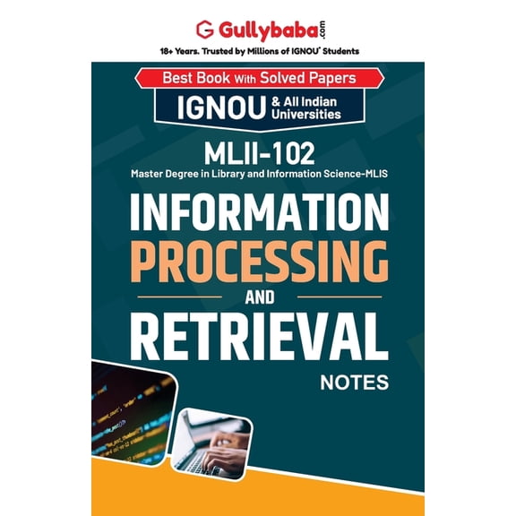 MLII-102 Information Processing and Retrieval, (Paperback)
