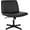 Black, variant on YRLLENSDAN Criss Cross Chair Wide Desk Chair Comfy Computer Chair Vanity Chair Wide Office Chair No Wheels Cross Legged Office Chair Armless Office Chair, Beige