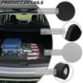 thumbnail image 6 of HUISEFOR American Flag Wolf Car Trunk Mat 29" x 39", Universal Scratchproof Cargo Liner Non Slip Car Accessories, Universal Fit for Most Cars SUVs, 6 of 7