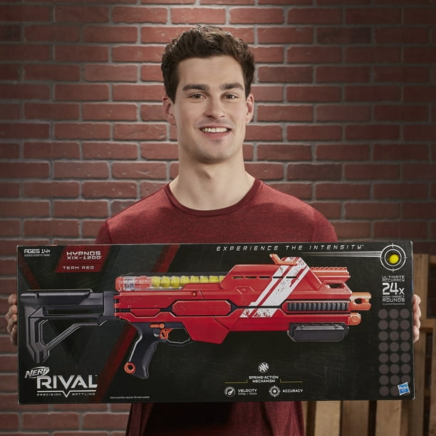 Nerf Rival Hypnos Blaster (red), Ages 14 and up -