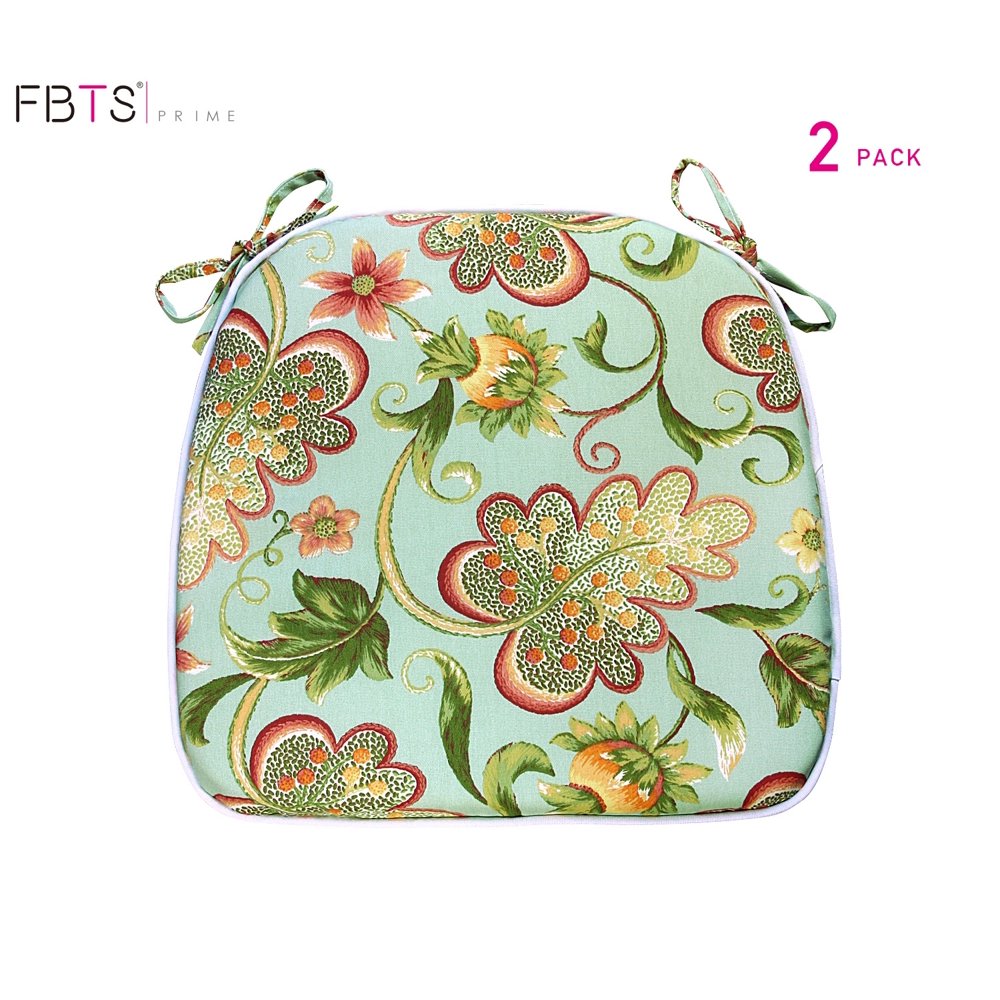 FBTS Prime Outdoor Chair Cushions (Set of 2) 16x17 Inches Patio Seat