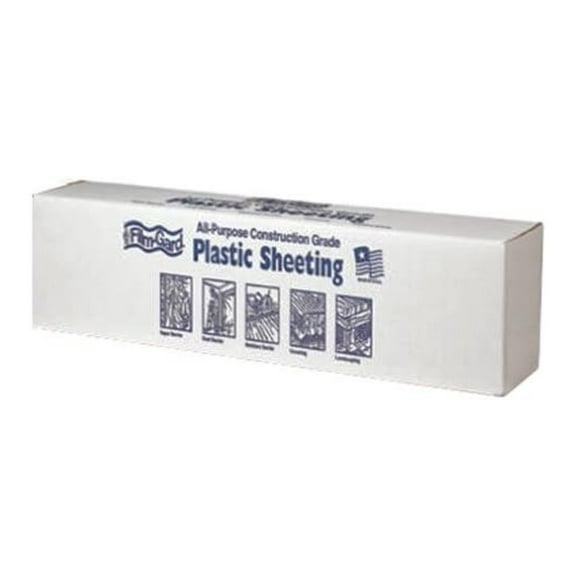 6ML BLK 16X100 Black, Berry Plastics Film-Gard Polyethylene Sheeting, 16 x 100 feet, 10x28.3x9.8