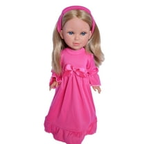 14 Inch Doll Clothes- Pink Nightgown with Mask for 14 Inch Fashion Girl Dolls