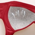 thumbnail image 5 of Wireless Bras for Women, Audhol Bra for Women Front Buckle Underwear Full Coverage Padded Wireless Plus Size Thin Stretchable Tank Top Bra Bras for Women Red 3XL, 5 of 5