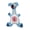 White, variant on mdesiwst Pet Toy Cartoon Animal Design Teeth Cleaning Dog Chew Toy Loud Sound Bite-Resistant Interactive Dog Toy