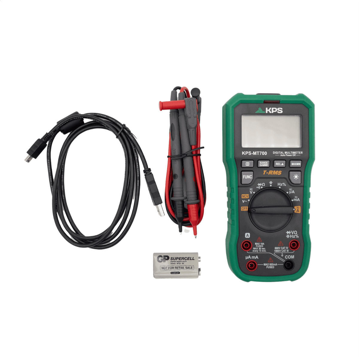 KPS by Power Probe KPSMT700 TRMS Digital Multimeter