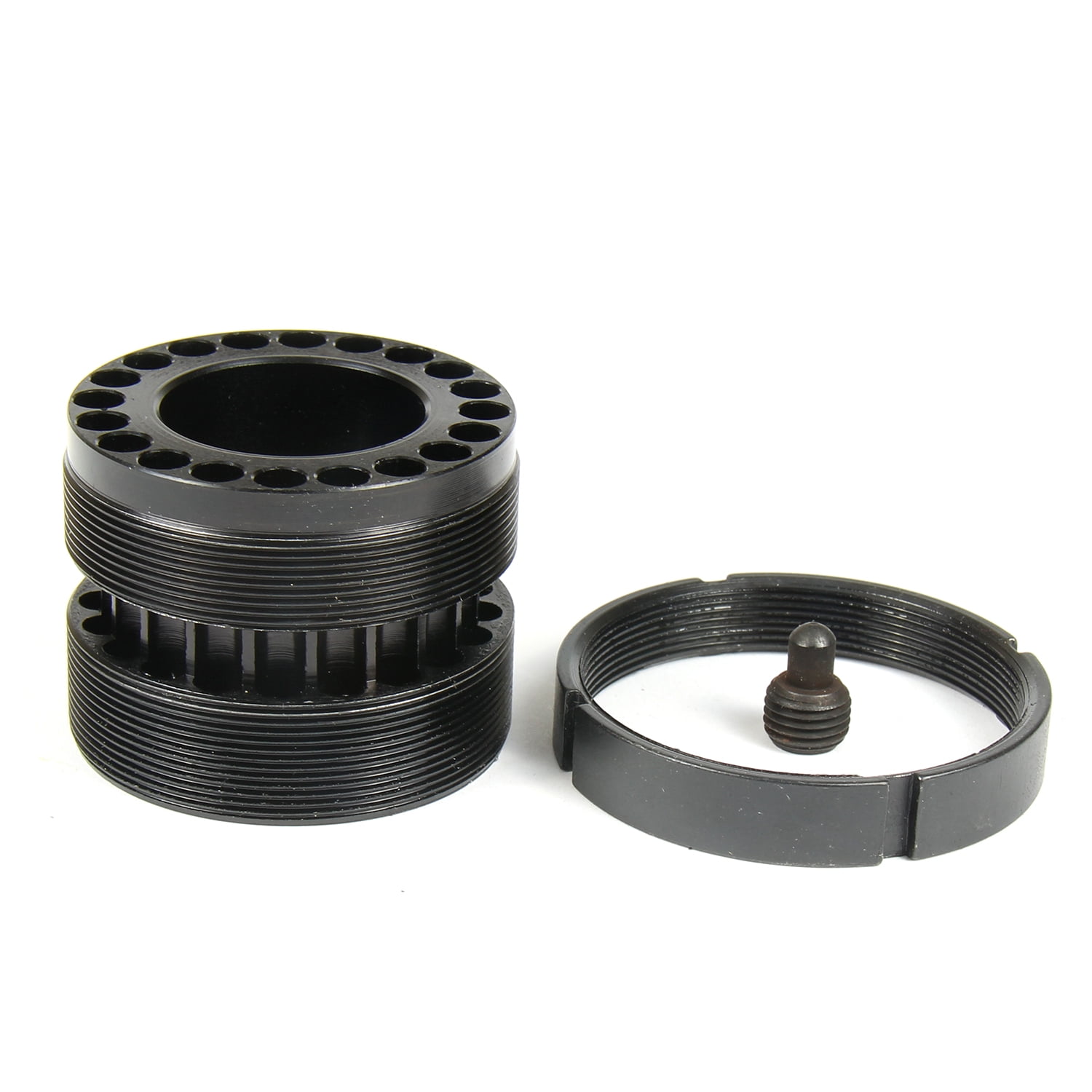 Tacfun Standard Barrel Nut With Steel Jam Nut Ring For Free Float Quad Rail 223 Walmart Com Walmart Com
