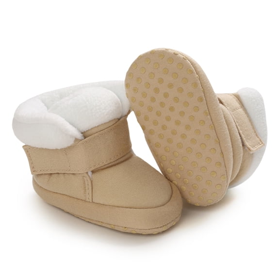 Baby Girls Boys Snow Boots, Toddler Infant Soft Sole Winter Warm Prewalker Newborn Outdoor Shoes