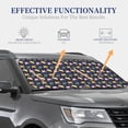 thumbnail image 7 of Picia Turtle 2 Piece Car Windshield Sun Shade Foldable | Foldable Sun Shield for Front Window Blocks UV Rays and Keeps Your Vehicle Cool-Large, 7 of 7