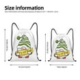 thumbnail image 2 of Sikiie Christmas Gnomes Drawstring Backpack Drawstring Bags, Draw String Back Bag for Sports, Gym, Travel, Swimming, Beach-Small, 2 of 6