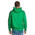thumbnail image 4 of Men’s Heavyweight Casual Pullover Hoodie Sweatshirt with Front Pocket (Kelly Green, L), 4 of 5