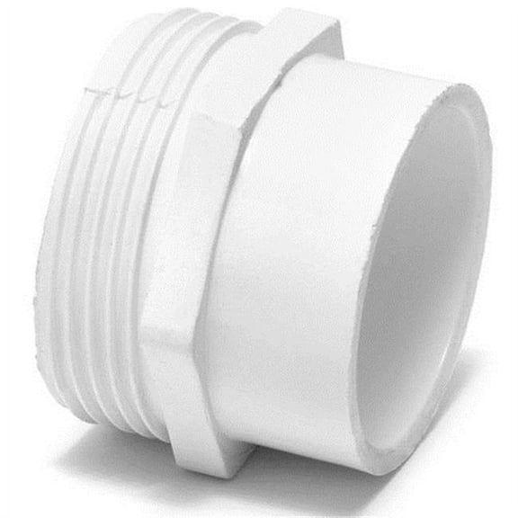 Waterway Plastics 417-4010 1.05 in. MBT & SPG Union Heater Tailpiece