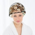 thumbnail image 4 of Miangastore 7pcs Triangular Mesh Hair Net Women Elastic Hair Nets For Rollers For Salon Home Sleep Styling Curl Setting Fixed Protection, 4 of 8