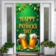 thumbnail image 4 of Decoraciones del Día de San Patricio Cortina de puerta del Día de San Patricio Adecuada para suministros de fiesta grandes Habitación Jardín Decoración de pared Decoración navideña Fondo Banners de fe, 4 of 6