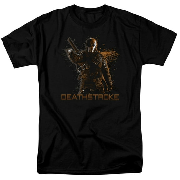Arrow Deathstroke S/S Adult 18/1 T-Shirt Black