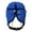 Blue, variant on Topumt Soft Helmet Flag Football Rugby Helmet Cap Soft Shell Helmet Soccer Headgear Special Needs Head Protection for Kids