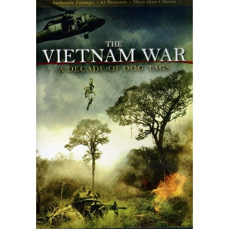 The Vietnam War: A Decade of Dog Tags (DVD) (Best Actors Of The Decade)