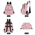 thumbnail image 4 of FORMRS Mini Backpack Purse for Women Quilted Travel Daypack Casual Shoulder Bag, Pink Cute Cherry Pattern, 4 of 7