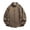 Brown, variant on Men's Utility Style Button Down Shirt, Hidden Pocket Design, Loose Fit for relaxed daily style Gray S