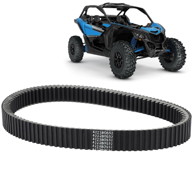 Correa De Embrague De Transmisión, Aceleración Más Suave 422280652 Correa De Embrague De Transmisión De Servicio Pesado Rendimiento Mejorado Para Maverick X31000 Max