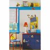 Curious George 24pc Self-stick Wall Accent Stickers Set